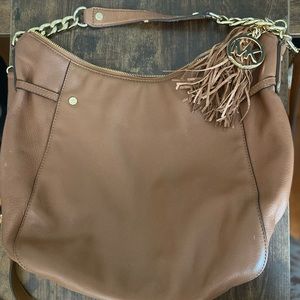 Leather Michael Kors Boho Bag